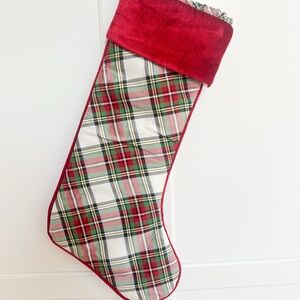 Juliska Stewart Tartan Stocking